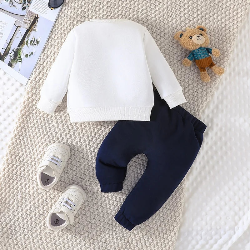 Conjunto Moleton Ursinho Camisa + Calça